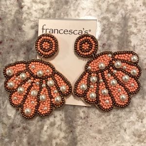 Brand New!  Francesca’s Statement Earrings